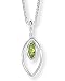 Boma Double Marquis Peridot Necklace