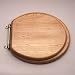 Homebasix Natural Oak Round Toilet Seat T-17WO