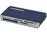 Produkt-Bild: MANHATTAN Multi-Card Reader/Writer Hi-Speed USB 2.0 Extern 60-in-1 Farbe Blau Kompatibel mit den meisten Kartenformaten