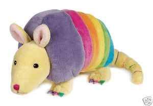 Webkinz Rainbow Armadillo RAINBOW