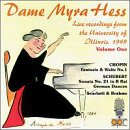 Buy Dame Myra Hess: Live From the University of Illinois Vol. 1 online at Discounted New and Used prices. Delivered to your door with Childrens Toyshop.com