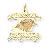 14K Carolina Panthers Large Logo Charm