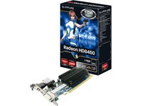 Sapphire 11190-13-20G Grafikkarte (ATI Radeon HD 6450, 1GB, PCI-e, DDR3 Speicher, 2x DVI, HDMI, VGA)