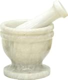Review Gifts-to-Impress  / White Marble Mortar & Pestle