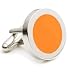 Orange Dot Cufflinks