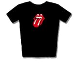 ROLLING STONES Tongue Black Babydoll