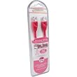 Cables Unlimited KaBLING UTP-1450-07H Cat5e Patch Cable with Bling and Snagless Boot (7 feet, Hot Pink)