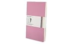 Moleskine Volant Notebook Ruled, Pink Large: Set of 2