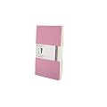 (Set of 2) Moleskine Volant Notebook Large Ruled Pink