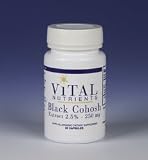 Vital Nutrients Black Cohosh Extract 2.5% 250mg 60 Capsules
