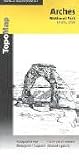 National Geographic Trails Illustrated Arches National Park Utah, USA: Topo Map (Trails Illustrated - Topo Maps USA)