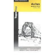 Arches National Park/Canyonlands National Park Island (Trails Illustrated - Topo Maps USA)