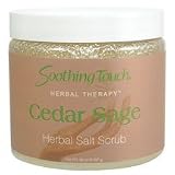 Soothing Touch Cedar Sage Salt Scrub 20 Oz.