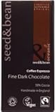SEED AND BEAN, ORGANIC EXTRA DARK CHOCOLATE, ESPRESSO