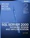 MCAD MCSE MCDBA Self-Paced Training Kit: Microsoft SQL Server(TM) 2000 Database Design and Implementation, Exam 70-229, Second Edition (Pro-Certification)