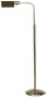 Adjustable Height Satin Nickel Pharmacy Floor Lamp
