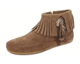 Concho/Feather Side Zip Boot