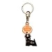 VANCA Craft Petit Mini Mascot Leather Dog Keychains * SCOTTISH TERRIER *