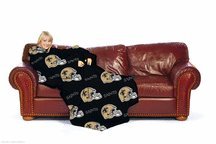 New Orleans Saints Adult Comfy Throw Blanket with Sleeves