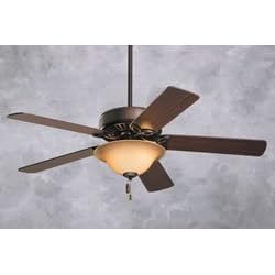 Emerson Fans CF712ORB 50" Pro Series Builder Indoor Oil-Rubbed Bronze Ceiling Fan w/ Light
