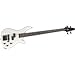 Rogue LX200B Series II Bass Guitar, Pearl White