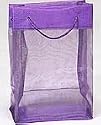 Sheer Organza Mini Tote Gift Bag - Purple
