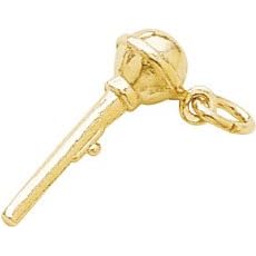 Microphone Charm by Rembrandt Charms by Charms