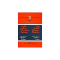 Enzyklop�disches W�rterbuch Marketing, Bd.2, Deutsch-Englisch, in 2 Tl.-Bdn.: 2 Bde.