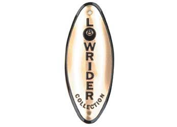 Lowrider Headbadge Gold