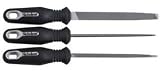 Nicholson File Set, American Pattern, Bastard, Ergo, 3 Pc