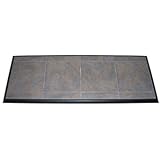 IMAGE OF Kalvin International HP9-1912 12 x 48 Inch Hearth Extension - Decorative Aluminum Edge