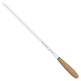 King David Duco Tapered Cork Baton White 16 Inch