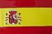 Mens SPAIN FLAG Punk Rock Metal Belt Buckle