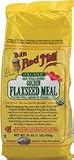 Bob's Red Mill Organic Gluten-Free Whole Ground Golden Flaxseed Meal -- 1 lb