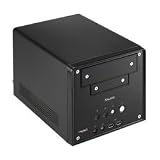 Shuttle Computer SA76G2 AMD 760G+SB710 Chipset Support Socket AM2+ and AM3 DDR2 Max 8GB 250W Power Supply Barebone (Black)