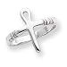 Sterling Silver Ankh (Egyptian) Cross Ring