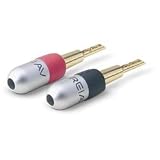 Belkin PureAV AV54004  Do-It-Yourself Gold Banana Plugs, 4-Pack