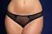 Miss Mandalay Black Lola Ruffle Brief