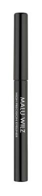 Malu Wilz High Precision Flüssig Eyeliner schwarz Stift Wimper flüssiger Eyeliner mit super Haltbarkeit und Deckkraft Carbon Black