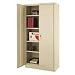 Alera 85107 Quick-Assemble High Storage Cabinet, 36W x 18D x 72H, Light Gray