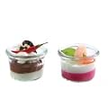 24x WECK / Weck / Weckglas Mini-Sturz-Form, Inhalt 80 ml, �/H mm 60 / 55