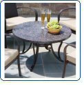 Terazza Round Granite Top Coffee Table