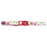 (Price 1)Flower Frenzy Safety Cat Collar Adj 8 - 12 Pnk by Top Dawg Pet Supplies