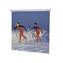 Da-Lite Class-Mate Classroom Manual Wall or Ceiling Mounted Projection Screen, 84" x 84", Matte White Surface