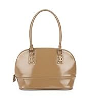 Per Una Double Handle Patent Handbag