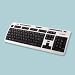 RF Wireless Internet Keyboard and Optical Mouse Combo, Black/Silver - 175KB / CPQ175KB Image