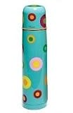 Pylones Blue Spots Travel School Hot / Cold Thermos; 16 ounce capacity