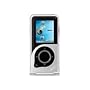 Griffin Centerstage for Sansa E200 Series - Poly Case w/ Anodized Stand (Silver)