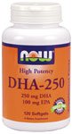 DHA-250 by NOW Foods - Natural Foods (120 Softgels)