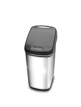 Nastech Intelligent Stainless Steel 32L Auto Bin in Mirror Finish